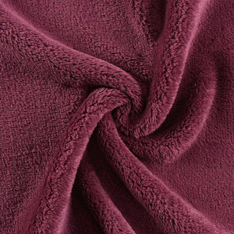 Arkwright Bck2U Coral Fleece Salon Towel 16x27 (10/Pack), Burgundy