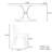 Light luxury rectangular dining table set-103109916