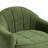 Louie 30.5" Dog Sofa Bed, Medium, Moss Green Fleeced Teddy