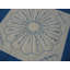 Tapis à motif floral antique