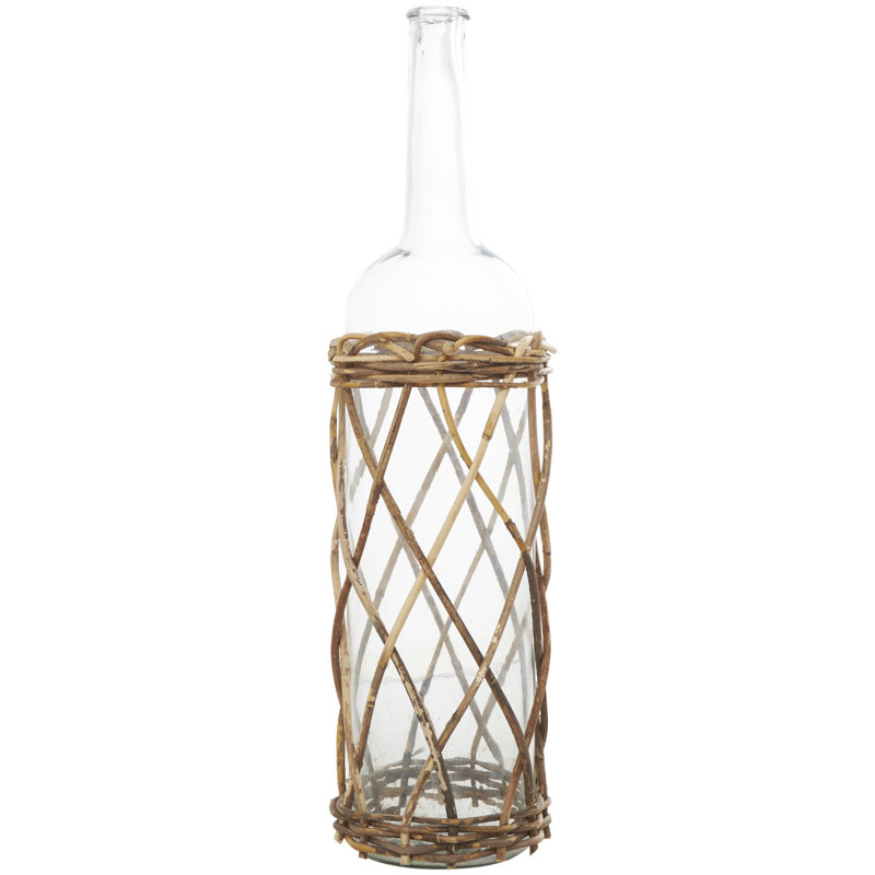 Vase de table Claghorn, H 27,05 po x l 6,5 po x P 6,4 po
