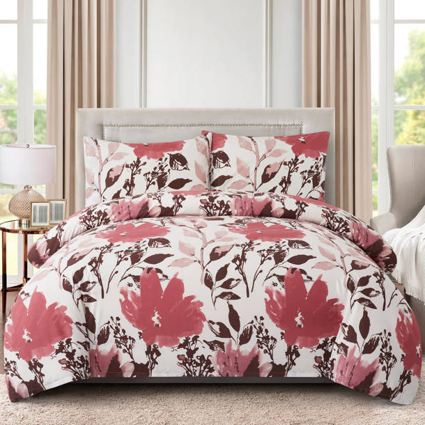 Bless international Microfiber Duvet Cover Set & Reviews - Wayfair Canada