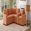 Canapé-lit modulaire convertible en L 120,5 po avec canapé-lit modulaire réversible avec lit escamotable, porte-gobelets et grand espace de rangement pour le salon, orange-1796799071