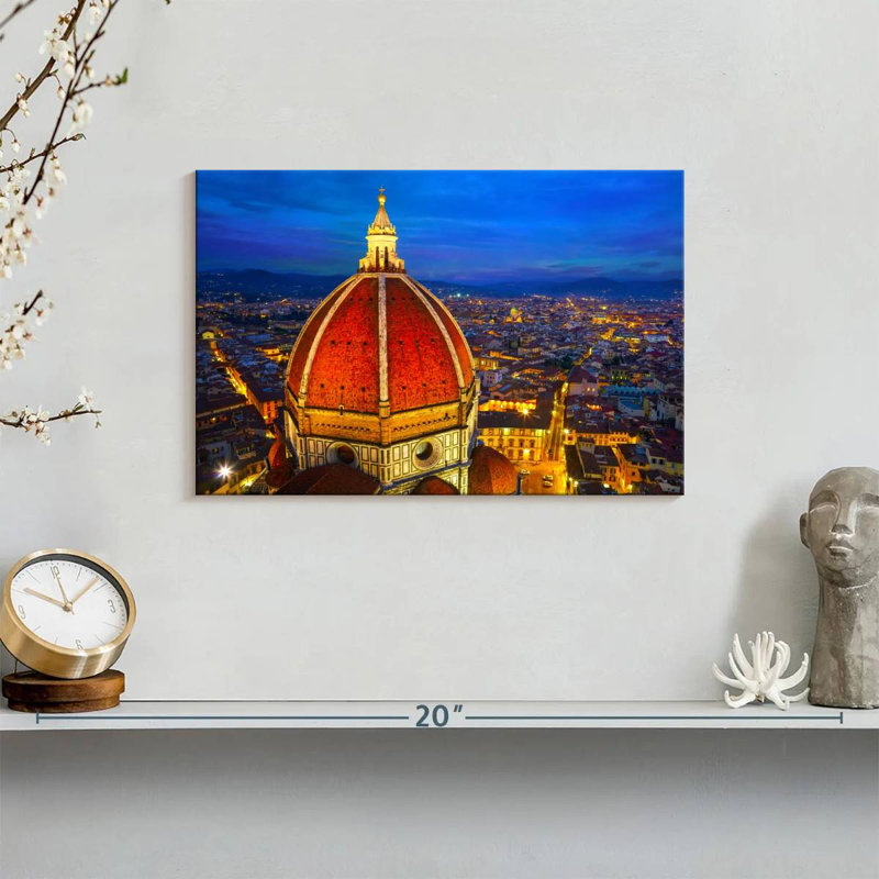 Lumières en dôme Nicci Duomo Di Firenze, H 8 po x l 12 po
