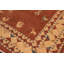 Tapis oriental brun en laine noué à la main 7 pi 8 po x 9 pi 11 po Ezra