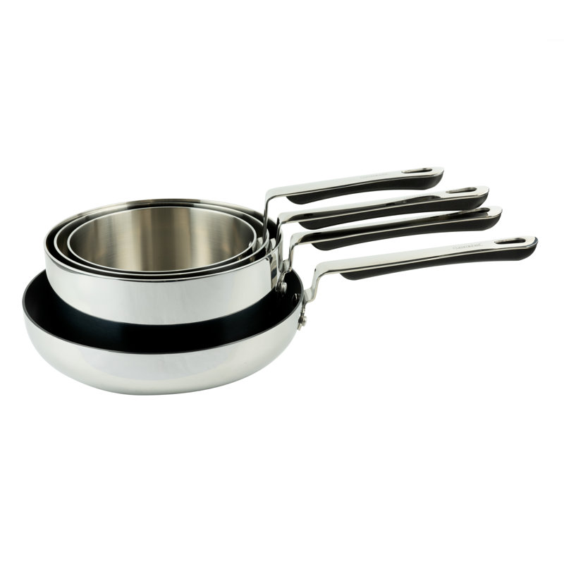 Commichef  4-Piece Cookware Set, Silver
