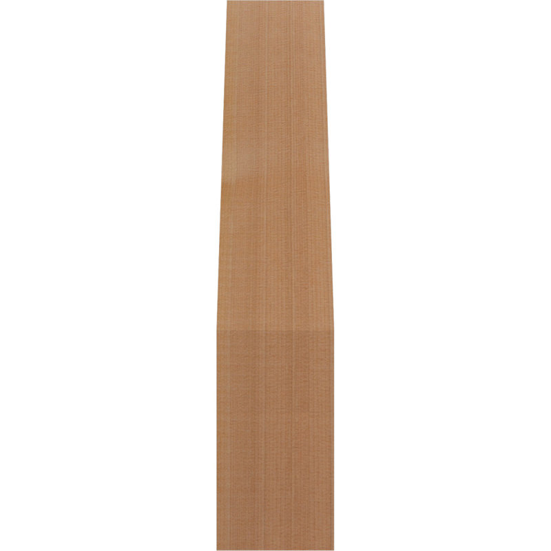 Attelle de genou Westlake, Cèdre rouge, Lisse, H 18 po x l 3,5 po x P 6 po