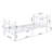 Cartisha Metal Slat Bed-263289067