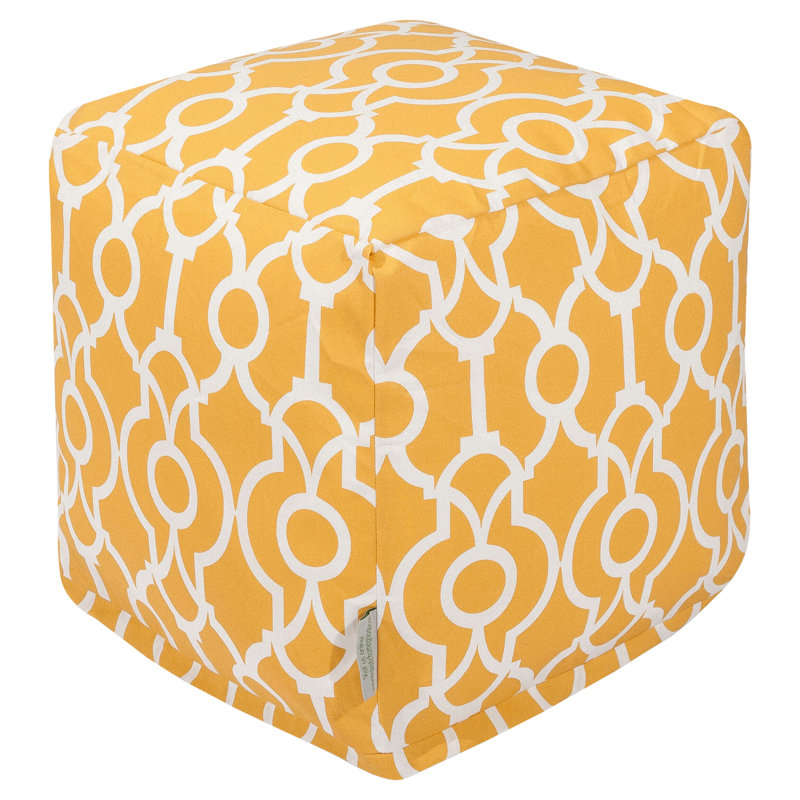 Montalvo Outdoor Ottoman, Citrus