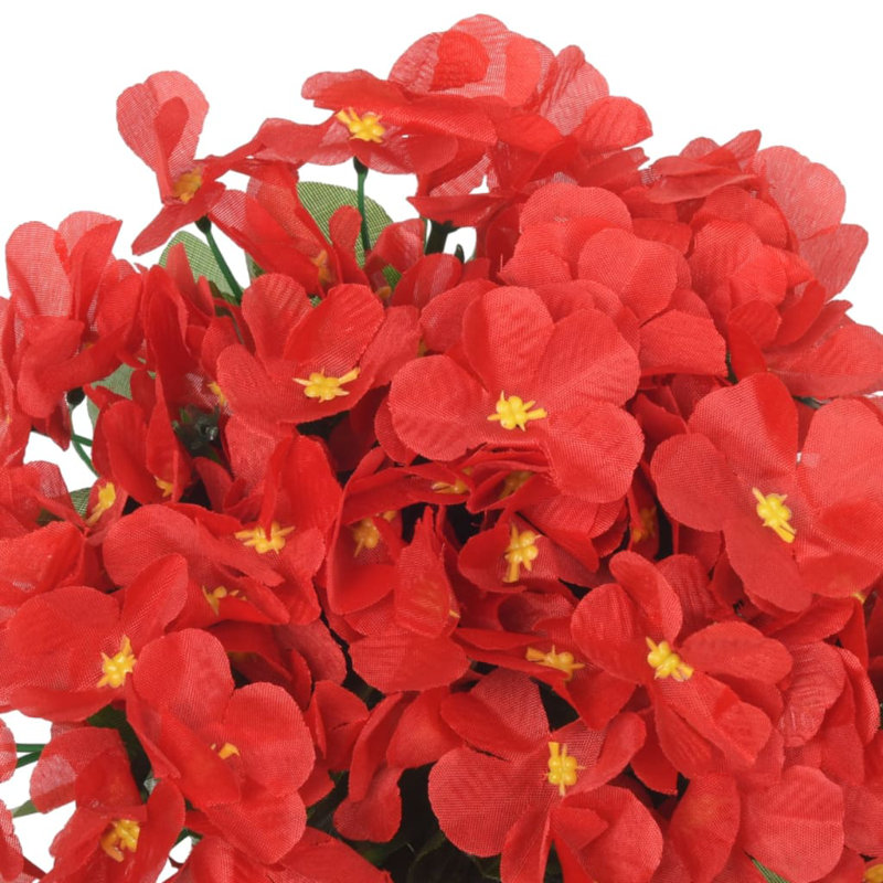  Flower Garlands 3 pcs, Red