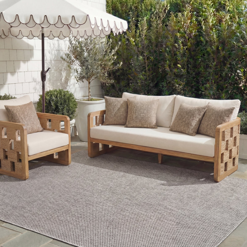 Tapis intérieur / extérieur Lithonia, Rectangle 8 pi x 11 pi