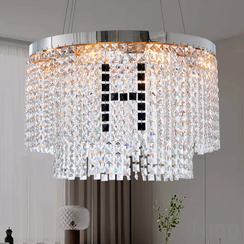 Lustre - cristal de style moderne