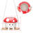 Creative Hanging Planters: Mushroom Swing - Face Design, Suitable for Various Plants, Ideal for Festival Gifting