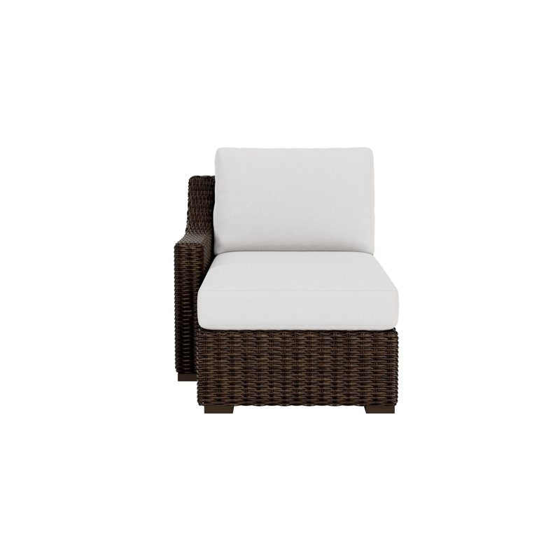 Mesa Outdoor Chaise Lounge, Canvas Natural Sunbrella® Canvas