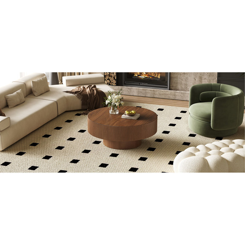 Table basse élégante Elegant Easy, Noyer