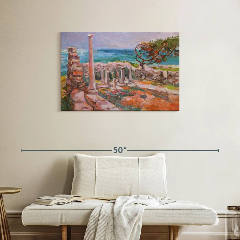 Colonnes de la mer Égée, H 24 po x l 36 po