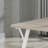 Contemporary Rectangular Dining Table – White and Natural Wood Two-Tone