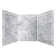 FlexStone Adaptable 60"W x 60"D x 80"H Alcove Shower Surround