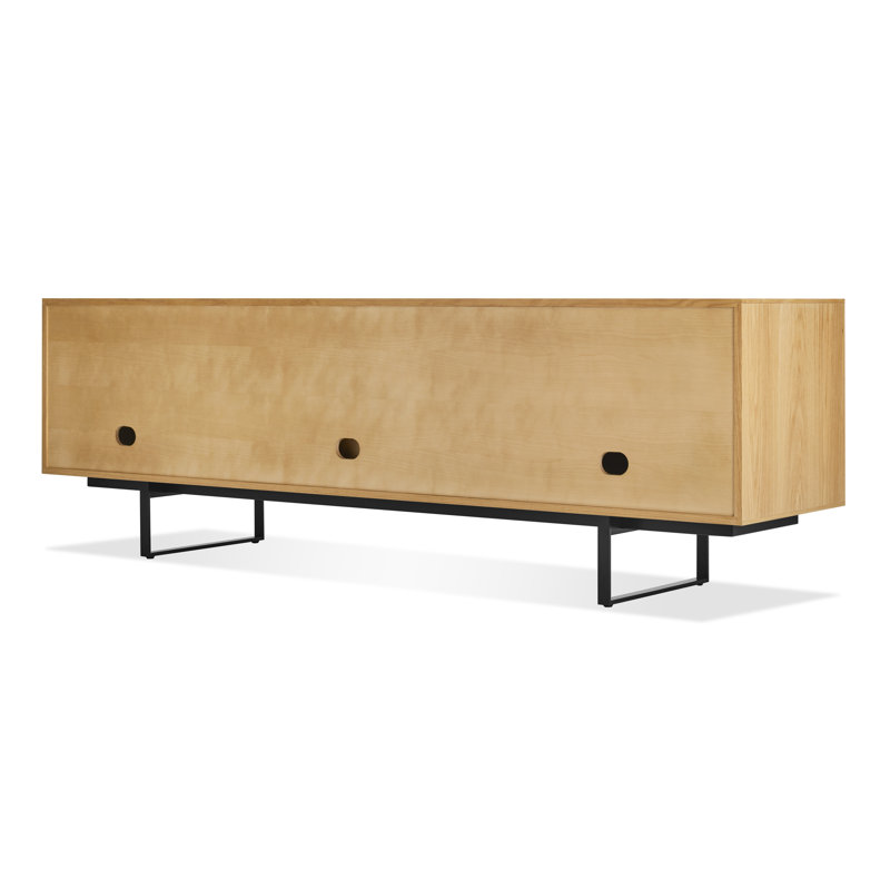 Series 11 Media Console, White Oak/Oblivion