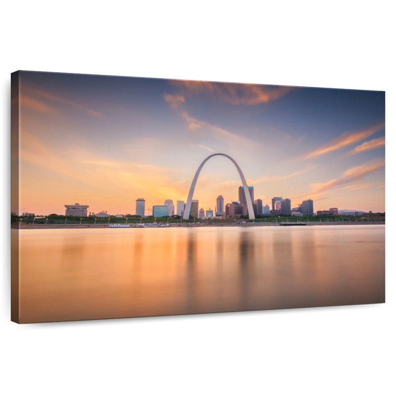 Senne St. Louis Sundown, 8" H x 12" W