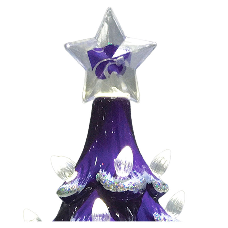 Arbre en céramique NCAA College Spirit, Wildcats de Kansas State