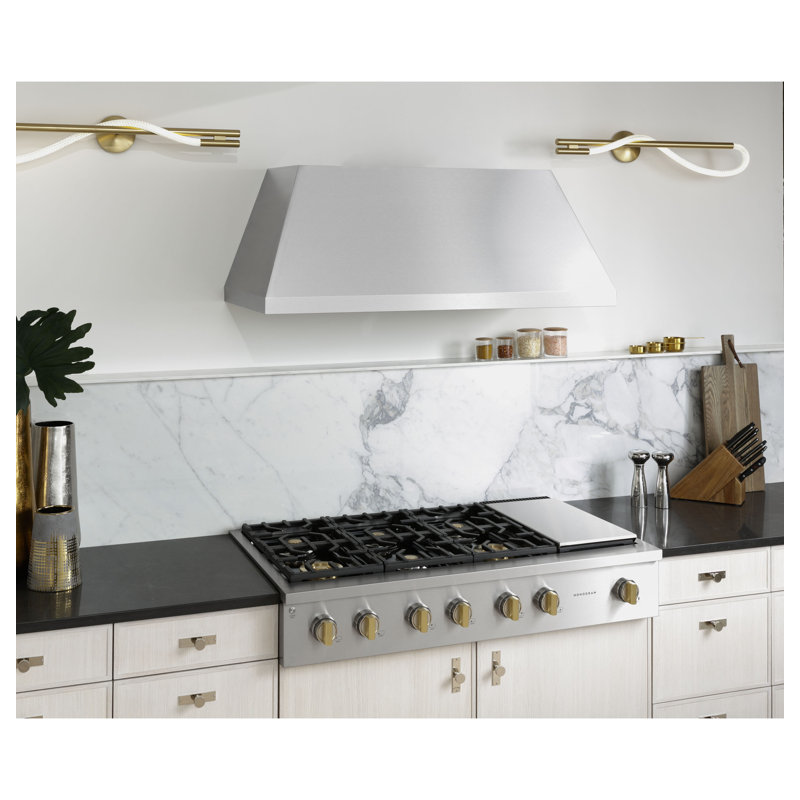 Monogram 48" Professional Gas Rangetop With 6 Burners And Griddle