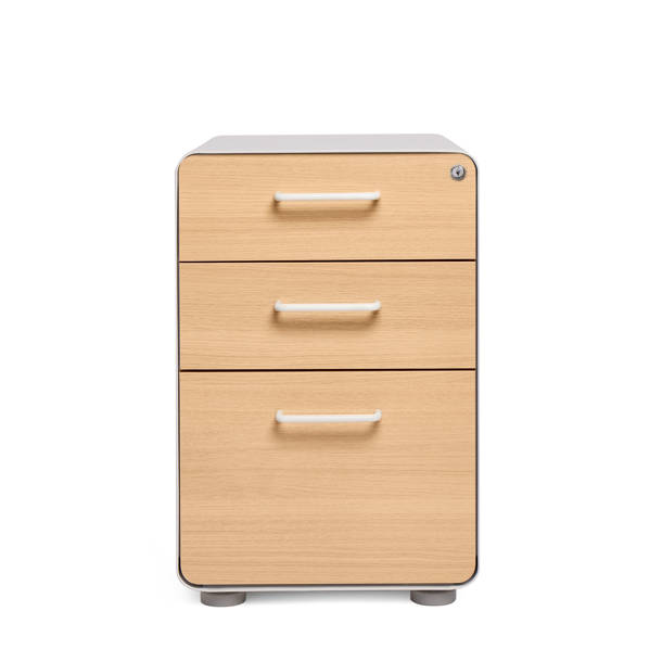 Poppin Stow 15.75'' Wide 2 -Drawer Steel File Cabinet & Reviews | Wayfair