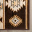 Tapis brun / beige en polypropylène tissé à la machine Giselly-88763731