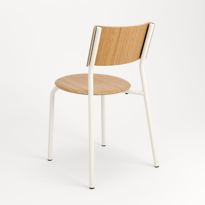 SSD Dining Side Chair, Cream White