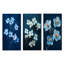 Décoration murale 3 pièces Moody Blossom Contrast - cornouiller-129076163-129076160