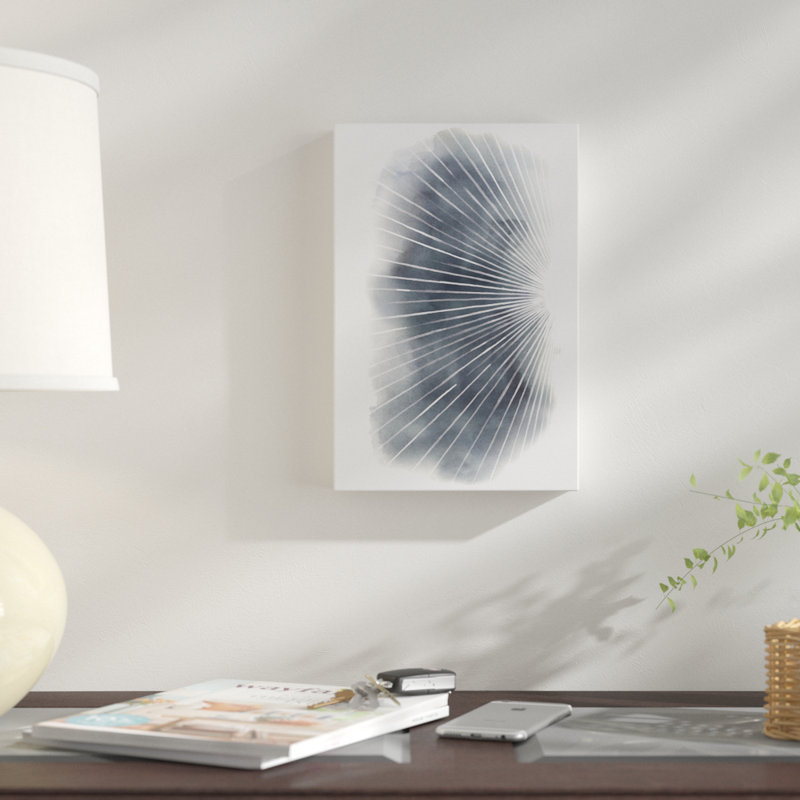 «Rays I», reproduction sur toile, H 26 po x l 18 po x P 1,5 po, Toile tendue, Pas de tapis
