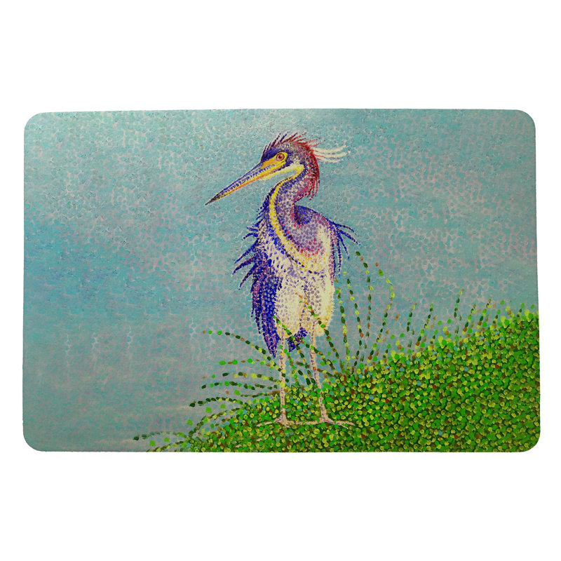 Tapis d'entrée / extérieur antidérapant Gazon, L 30 po x L 50 po