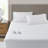 Heated White King Electric Mattress Pad-92449233