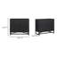SIERRA 2 DOOR CABINET BLACK-1894547960
