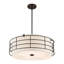 Lustre tambour à 5 lumières Niobrara-88580189
