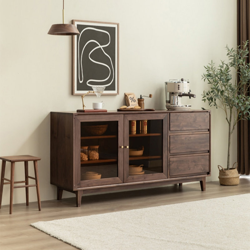 Buffet simple et moderne, H 32,68 po x l 62,99 po x P 17,72 po