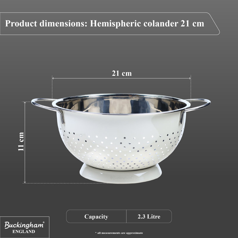 Buckingham 1 - Piece Stainless Steel Colander