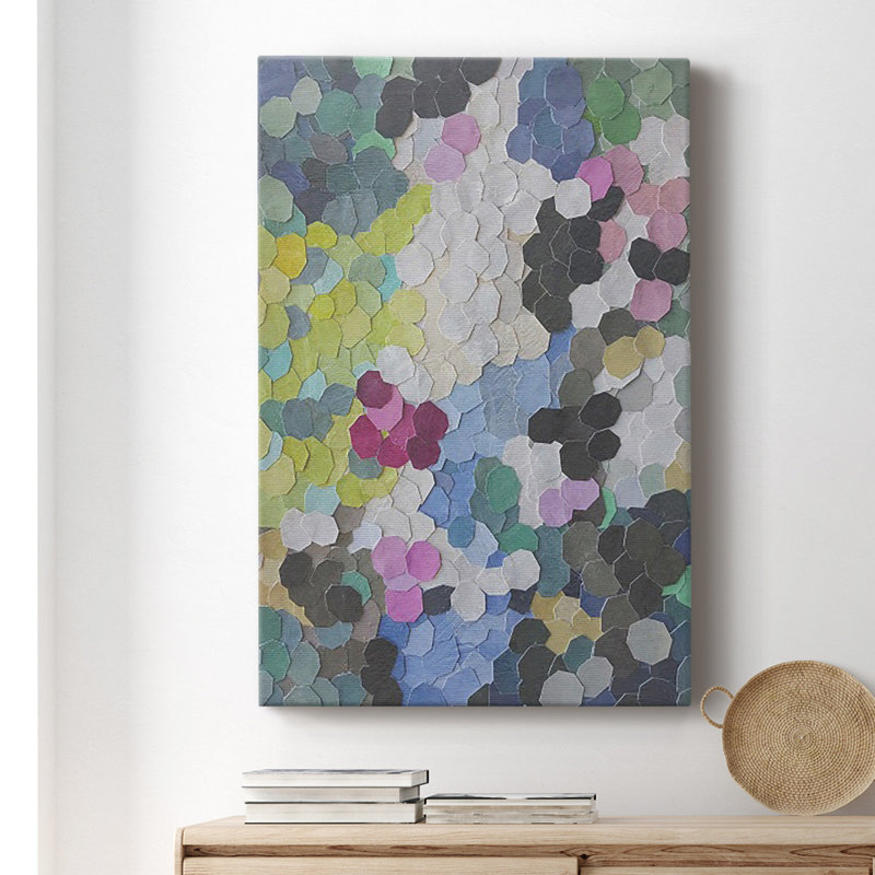 Reproduction d'art sur toile, "Walking par Waddesdon Gardens" par Coco Good, H 18 po x l 12 po x P 1 po