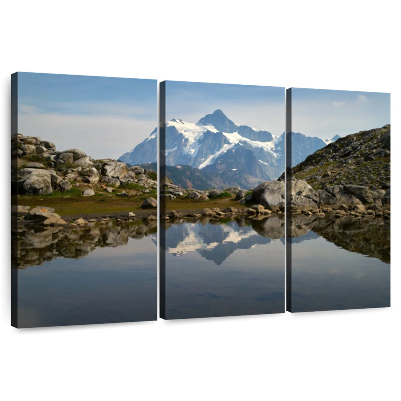 Mount Shuksan From Afar, 32" H x 50" W