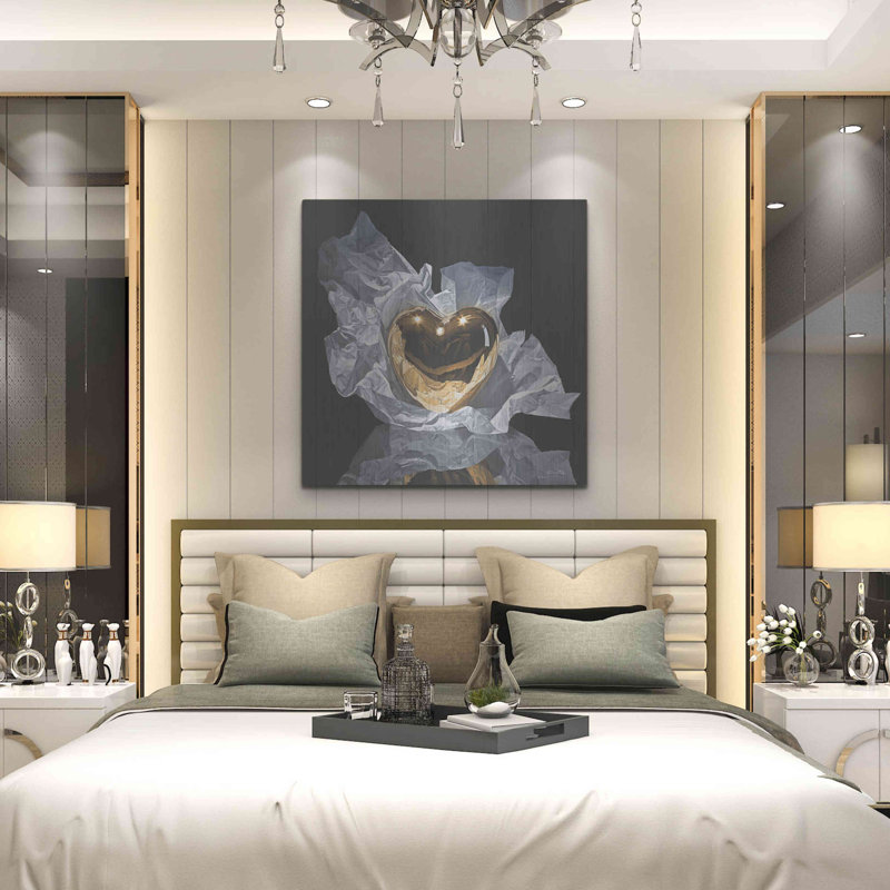 «Heart Of Gold» par François Chartier, H 36 po x l 36 po