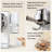 Semi-Automatic Small Home All-in-One Espresso & Americano Coffee Machine with Grinder