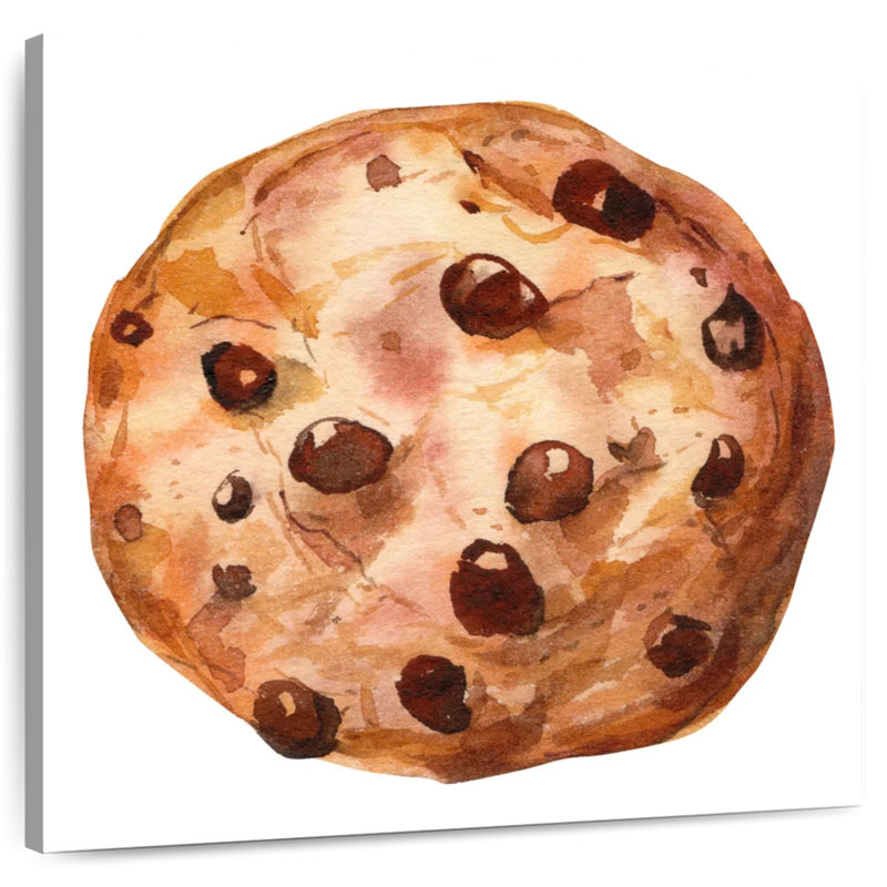 Biscuit aquarelle Yarlin, H 10 po x l 10 po