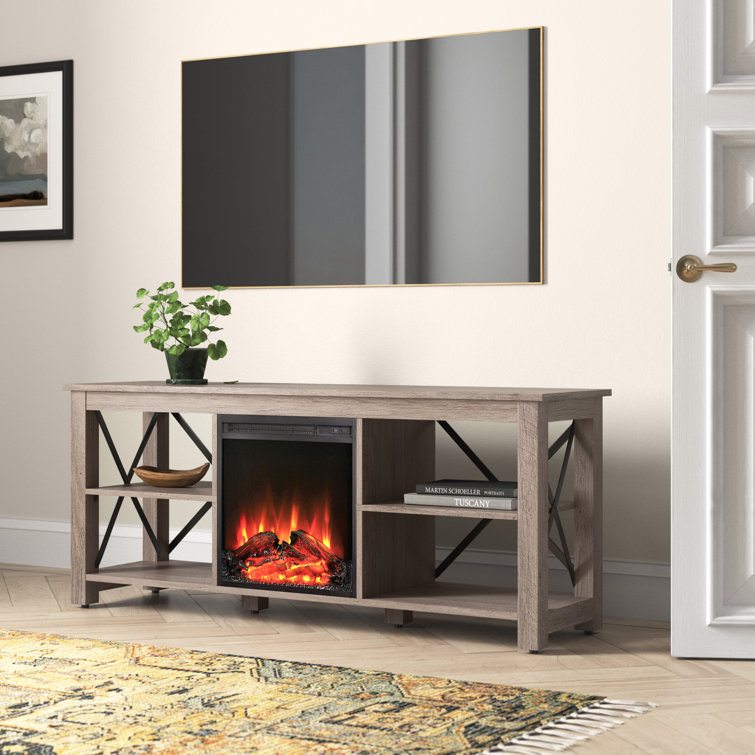 Laurel Foundry Modern Farmhouse Hazelip 58'' Media Console u0026 Reviews |  Wayfair