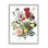 Illustration rétro sur fond blanc Wild Botanical Bouquet - impression
