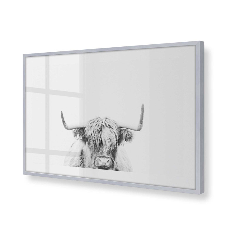 Imprimé Highland Pride, H 12,25 po x l 15,25 po x P 1,25 po, Cadre en chrome poli