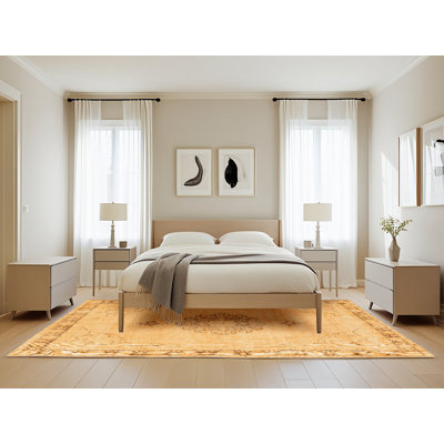 Tapis orange