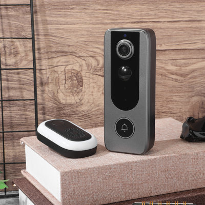 Wireless Smart Video Doorbell Intercom System, Wifi 1080P Video Doorbell Camera-Night Vision