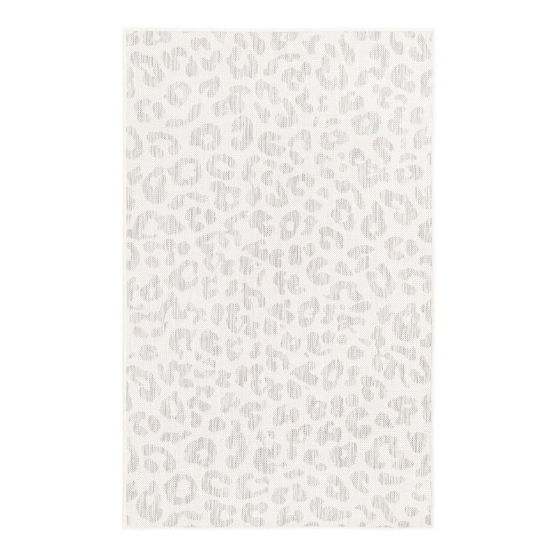 Tapis intérieur / extérieur en polypropylène tissé à la machine, Rectangle 3 pi x 5 pi 3 po