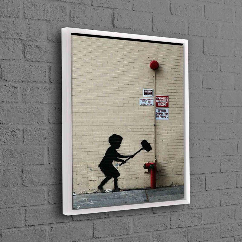 Print on Canvas, Framed Print without Mat, 20 cm H x 30 cm W, Black