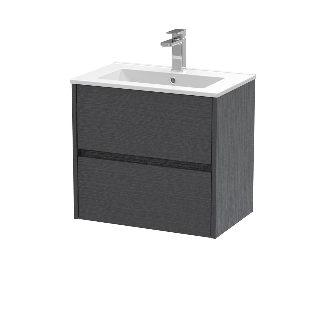 Havana 800mm Single Bathroom Vanity with Drop In Vitreous China Basin
